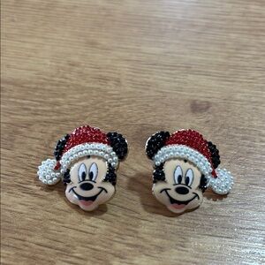 Mickey Mouse Holiday Earrings